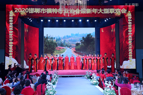 邯郸市模特行业协会2020“筑梦远航 赢在未来”迎新年大型联欢会  东方舞之韵模特队演出视频
